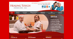 Desktop Screenshot of healingtouchhc.net